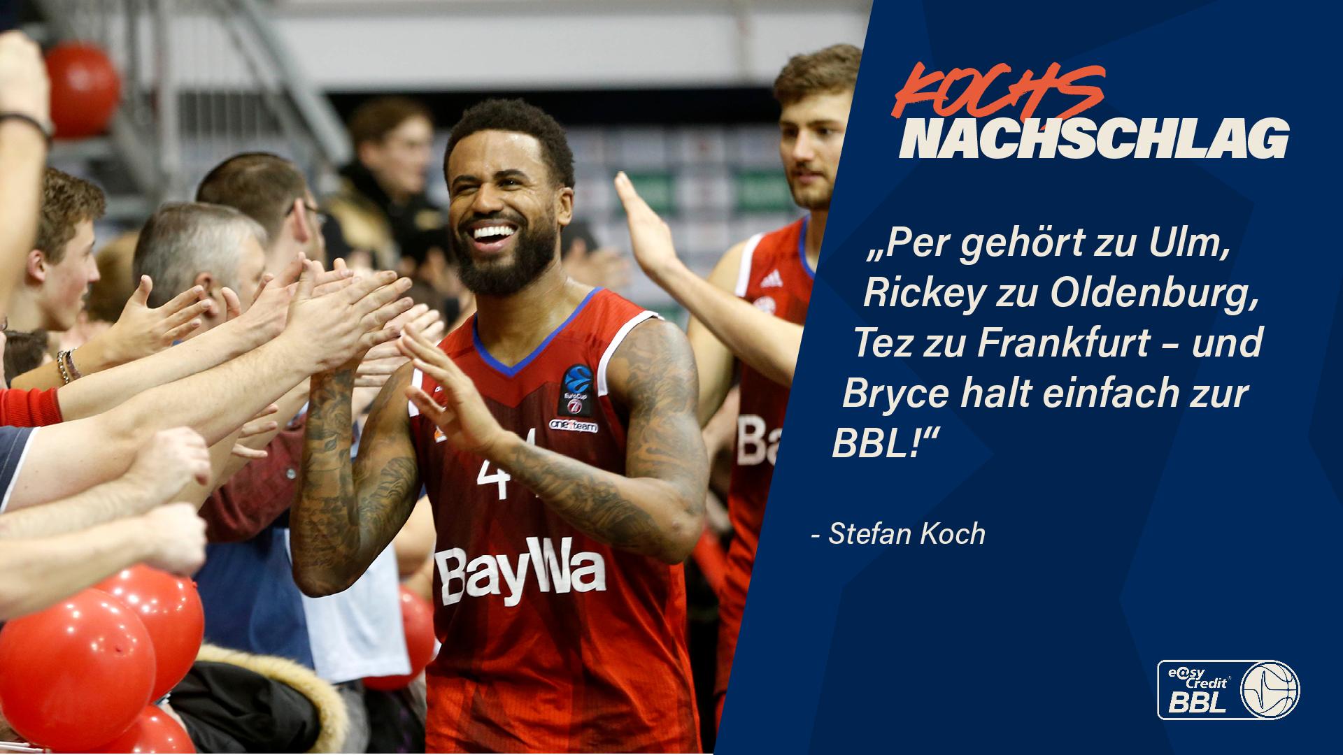 Nicht nur, weil ich ihn auch ein Jahr trainieren und coachen durfte, sondern weil er es nach 13 Jahren als Vorzeigeprofi, nein, als Vorzeigemensch in Deutschland einfach verdient hat: meine Lobhudelei über Bryce Taylor.