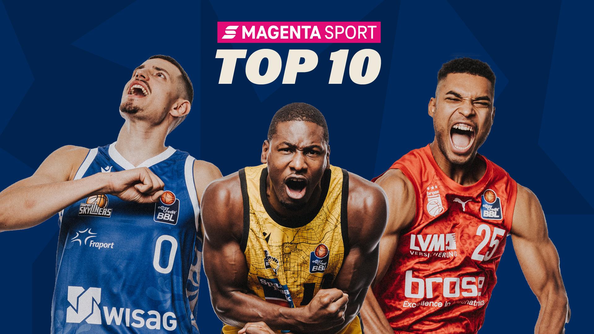 Es war die Woche der Blocks und Alley-Oops, dazu hebt Karim Jallow von der Baseline ab und Chris Coffey bewirbt sich per Putback-Kracher frühzeitig für den Dunk der Saison. Hier sind die zehn besten Szenen der vergangenen Woche: