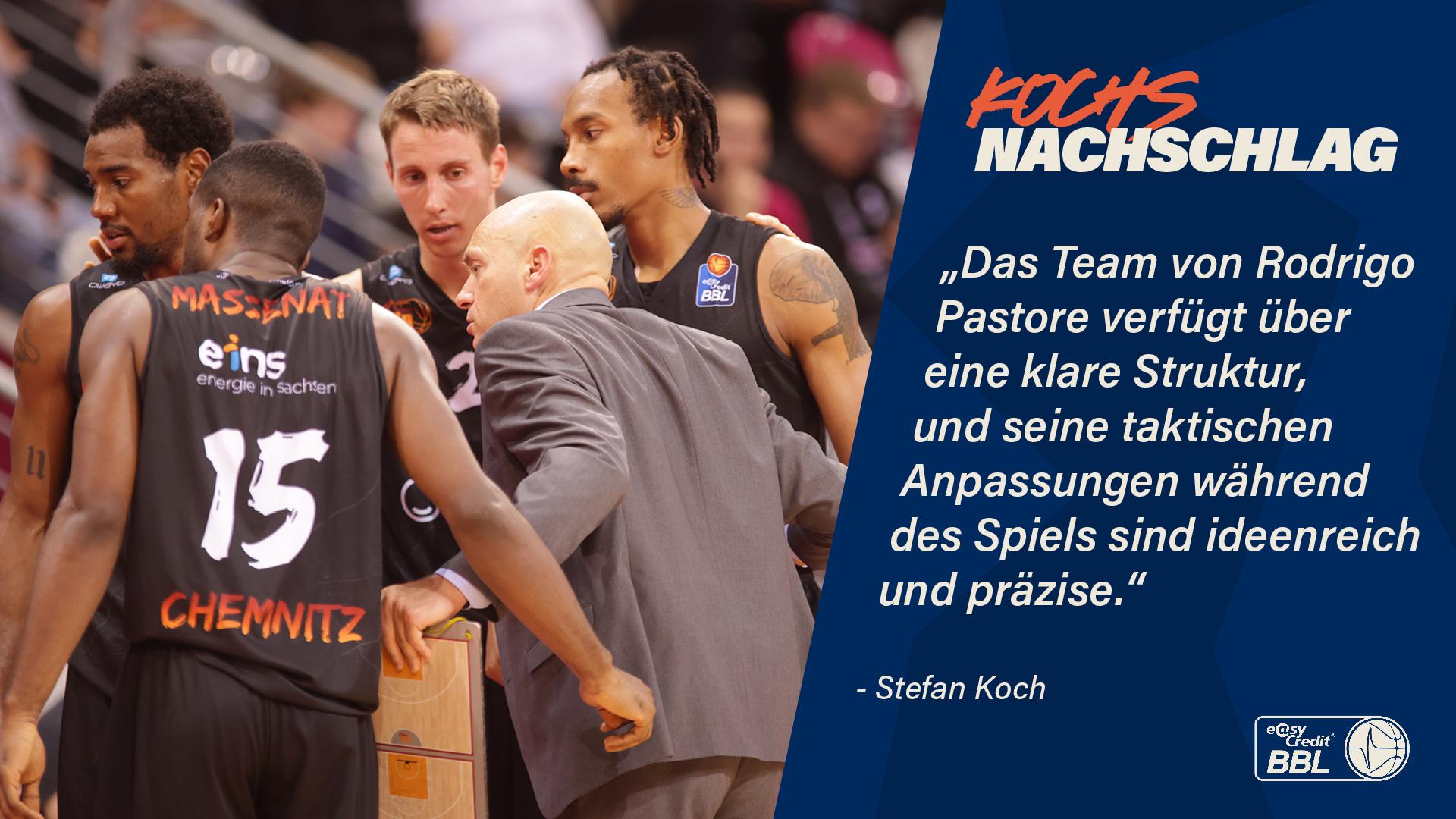 Die NINERS Chemnitz sind das zweite Jahr in der Liga und als aktuell Tabellenvierter das Überraschungsteam dieser Saison. Aber wenn Rodrigue Pastore und seine Spieler genauer analysiert werden, kommt ihr Erfolg gar nicht so überraschend daher.