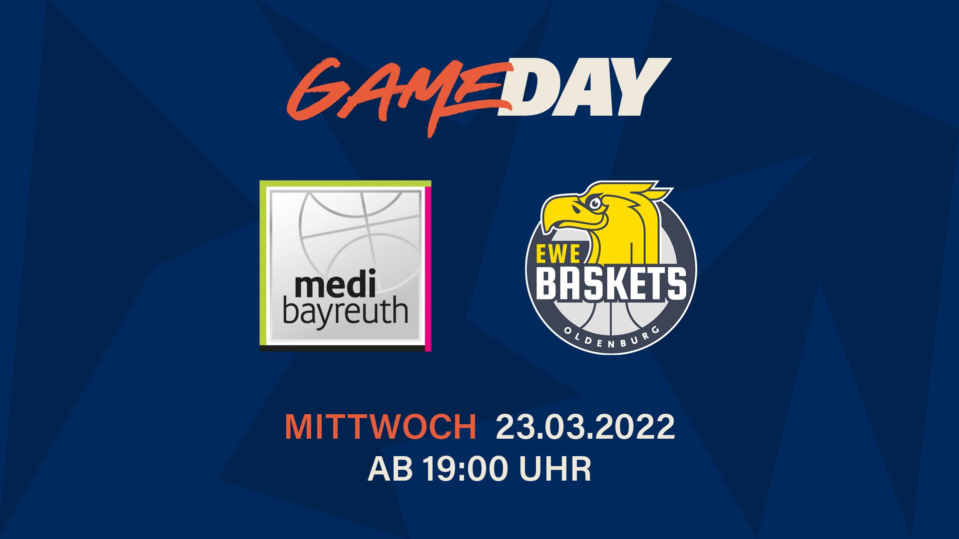 Geht es nach dem Trend, ist das Duell zwischen medi bayreuth und den EWE Baskets Oldenburg bereits entschieden: Denn wo die Oberfranken zuletzt vier Mal in Folge verloren, sammelten die Donnervögel drei Duelle lang nur Punkte – zuletzt spektakulär gegen Göttingen! Kurzum: Der Ingo-Freyer-Effekt wirkt bei den Oldenburgern, die mit einem Erfolg nach Siegen mit Rang zwölf gleichziehen könnten. Bei den Bayreuthern dagegen droht das zarte Pflänzchen Playoff-Hoffnung zu verwelken, wenn nicht langsam wieder ein Sieg eingefahren werden kann.