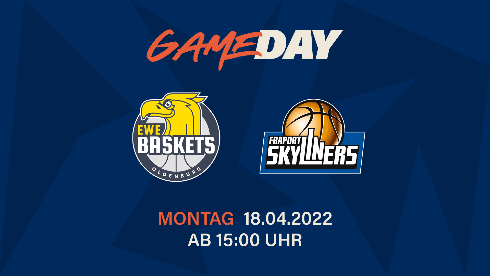Beim Duell zwischen den EWE Baskets Oldenburg und den FRAPORT SKYLINERS am Ostermontag, 18. April (15 Uhr), stehen sich zwei Klubs gegenüber, die eine Saison ganz im Zeichen des Kampfs um den Klassenerhalt bestreiten. Aktuell sieht es eher danach aus, als könnten sich am Ende nur die Oldenburger retten.