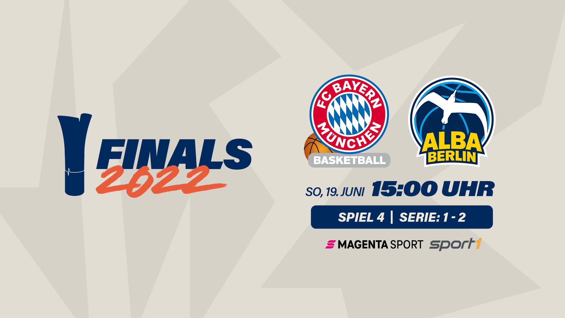 ALBA BERLIN ist nicht unbesiegbar. Nach einer eindrucksvollen Serie von 19 Erfolgen in Serie erwischte es den amtierenden Deutschen Meister im dritten Spiel der Finals. Und wie: Die Mannschaft von Trainer Israel Gonzalez kam am Freitagabend daheim gegen den FC Bayern München mit 60:90 arg unter die Räder.