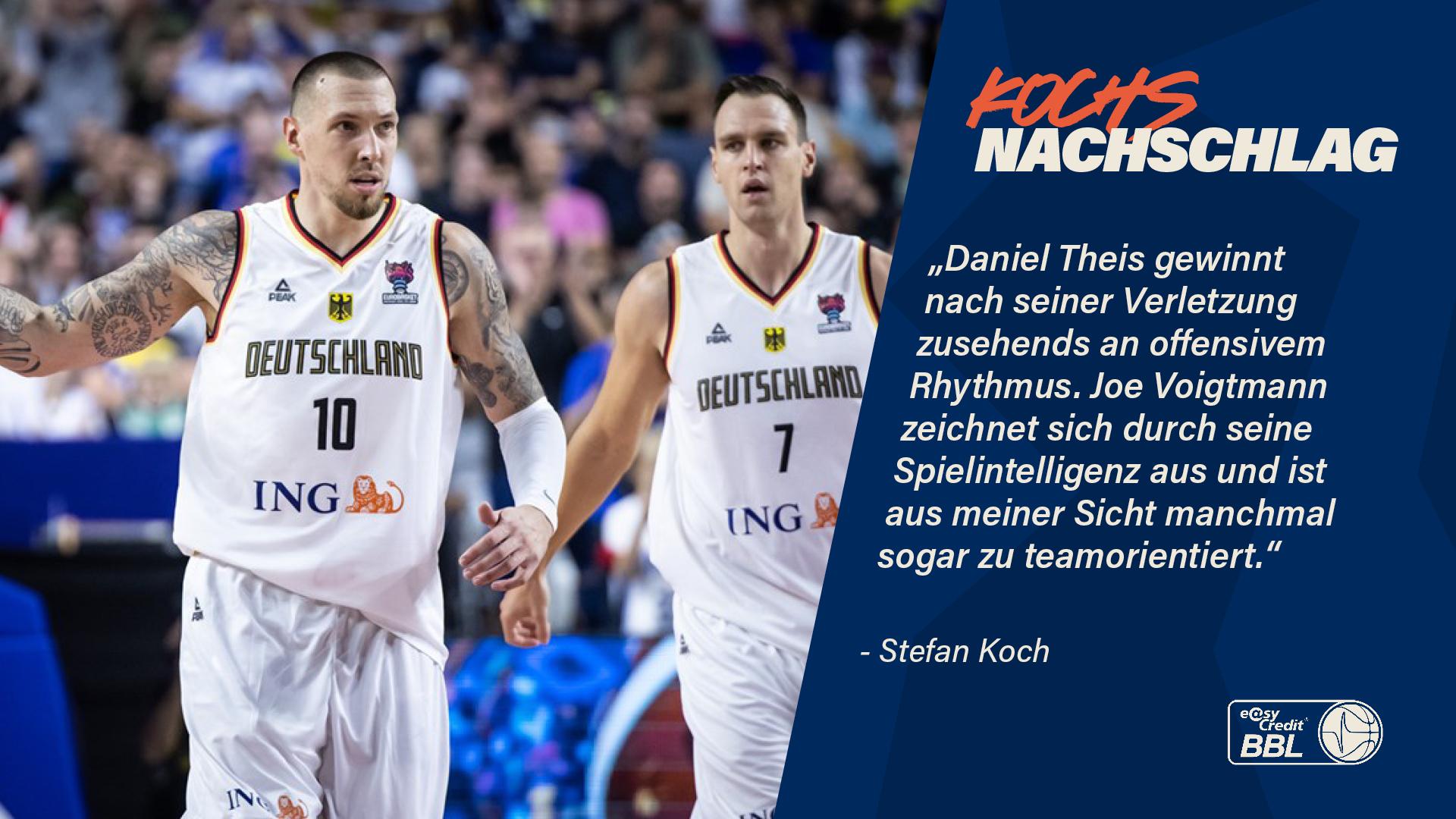 Kein Maxi Kleber, kein Isaiah Hartenstein, kein Moritz Wagner, kein Tibor Pleiß, kein Problem! Die Riege der anwesenden Big Men im DBB-Kader funktioniert im bisherigen Turnierverlauf gut und die harmonische Rollenverteilung auf den großen Positionen ist ein Schlüssel für den Erfolg.