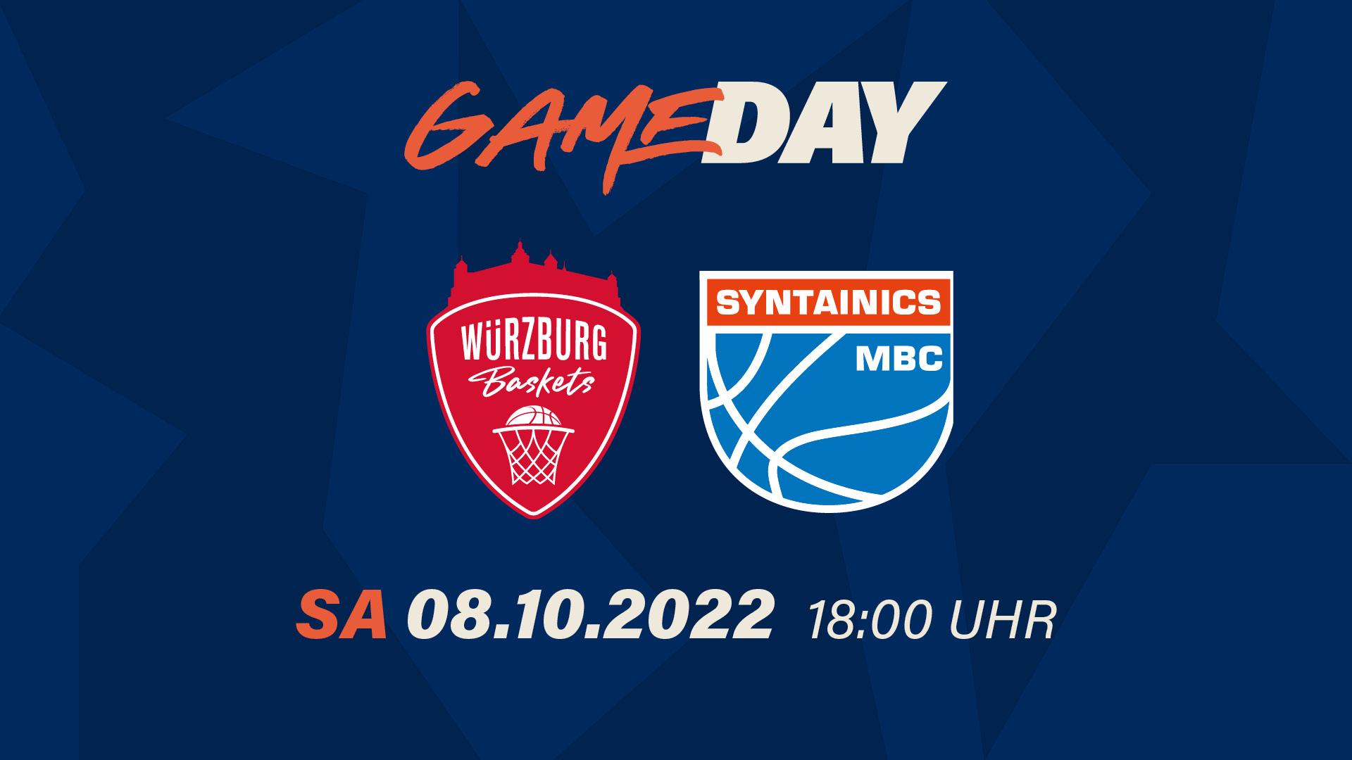 Die Würzburg Baskets haben unter der Woche auswärts in Braunschweig starke Nerven bewiesen und sich mit 89:82 durchgesetzt. Entsprechend selbstbewusst gehen die Franken in das Heimspiel gegen den SYNTAINICS MBC. Weißenfels indes kassierte zum Start in die neue Saison einer herbe 74:91-Abfuhr in Hamburg und will schnellstmöglich die ersten Pluspunkte einfahren.
