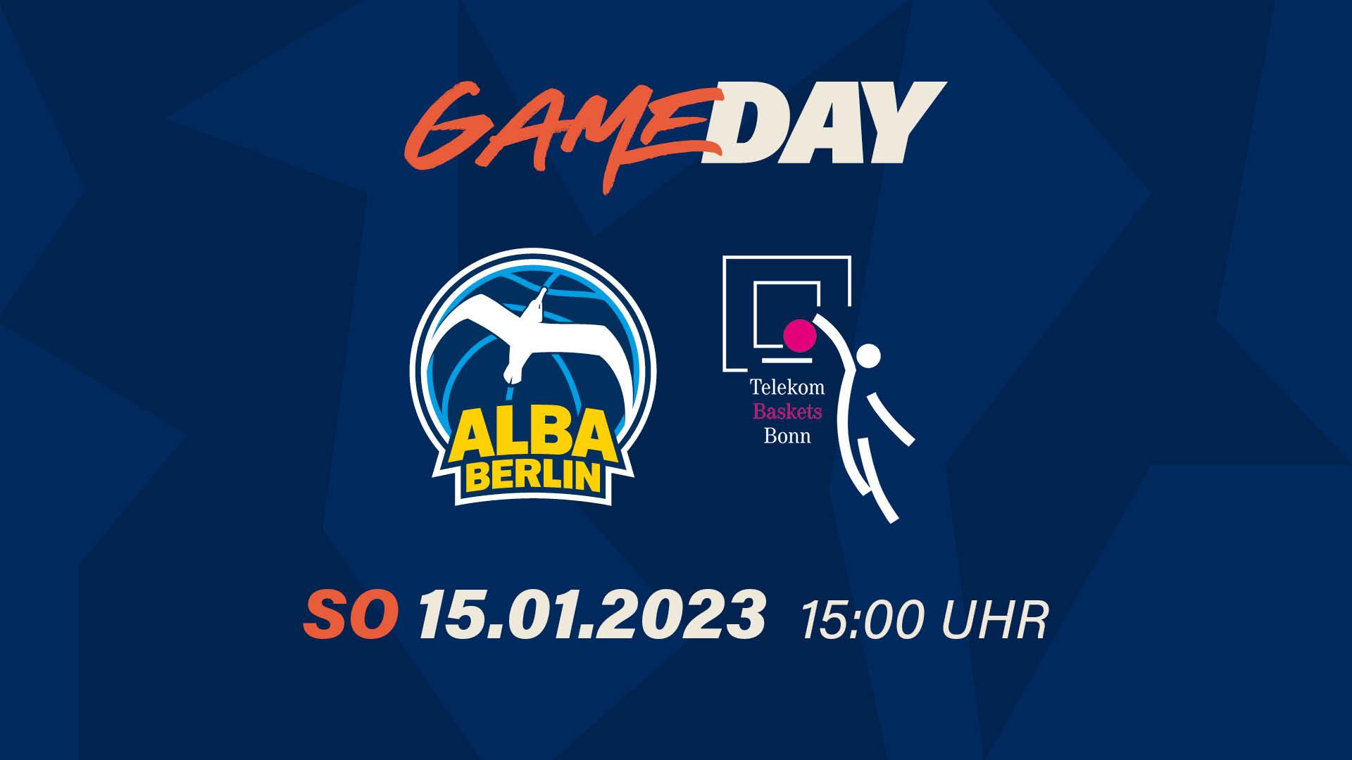 Bonn ist mit 13:1 Siegen Tabellenführer und Berlin mit 12:1 Siegen Zweiter. Damit ist klar: Wenn die Bonner die Hauptstadt auch als Tabellenführer verlassen wollen, müssen sie ALBA in der Max-Schmeling-Halle schlagen. ALBA muss das Spitzenspiel in die ehemalige Heimstätte verlegen, weil die Mercedes-Benz Arena am kompletten Wochenende von einer Magier-Show der Ehrlich Brothers belegt ist.