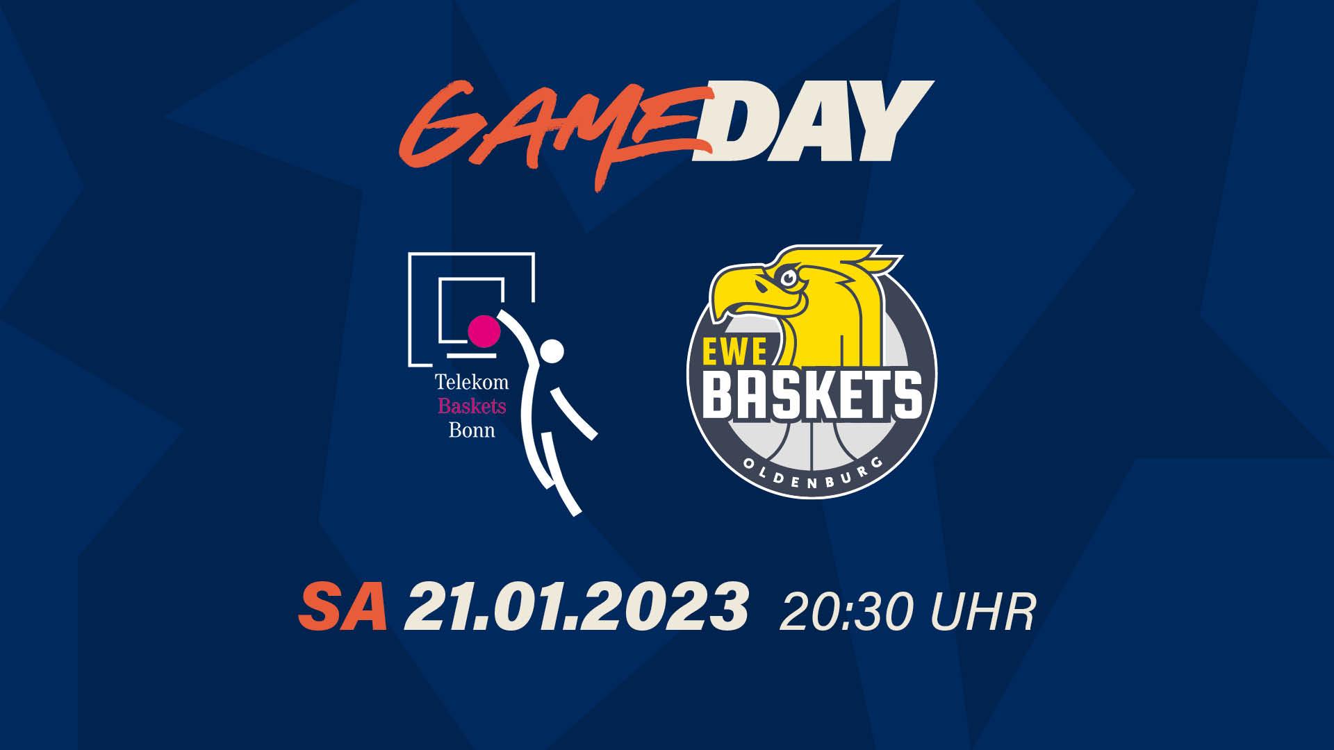 Den Telekom Baskets Bonn (Bilanz: 13-2) steht nach dem vergangenen Gipfeltreffen mit Berlin ein weiteres Spitzenspiel ins Haus. Nicht mehr als Primus, sondern als Tabellenzweiter empfangen die Rheinländer den ewigen Rivalen aus dem Norden, die EWE Baskets Oldenburg. Die Nordlichter selbst haben sich als legitimer Anwärter auf das Heimrecht in der ersten Playoff-Runde etabliert und belegen derzeit Rang vier (10-5).