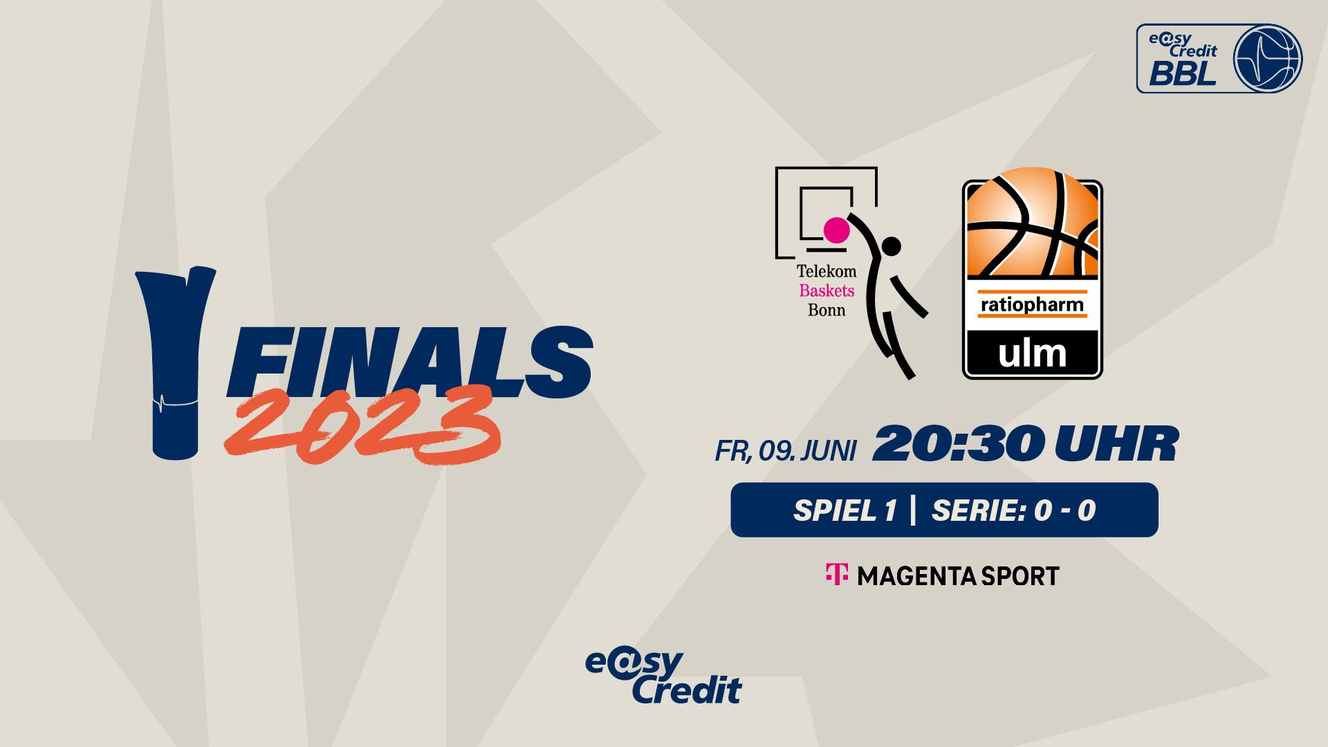 Weder die Telekom Baskets Bonn noch ratiopharm ulm haben in den Playoffs bisher etwas anbrennen lassen. Unmittelbar an den Gewinn der Basketball Champions League ließen die Rheinländer ein klares 3:0 gegen Chemnitz folgen, und auch kämpferische Ludwigsburger wurden im Halbfinale mit dem Besen gen Sommerpause gefegt. Die Schwaben scheinen einen Ruf zu kultivieren, wenn sie als Siebter in die Postseason starten. Die Truppe von Trainer Anton Gavel entthronte erst Meister Berlin (3:1), dann wurde der FC Bayern München per Sweep aus dem Weg geräumt.