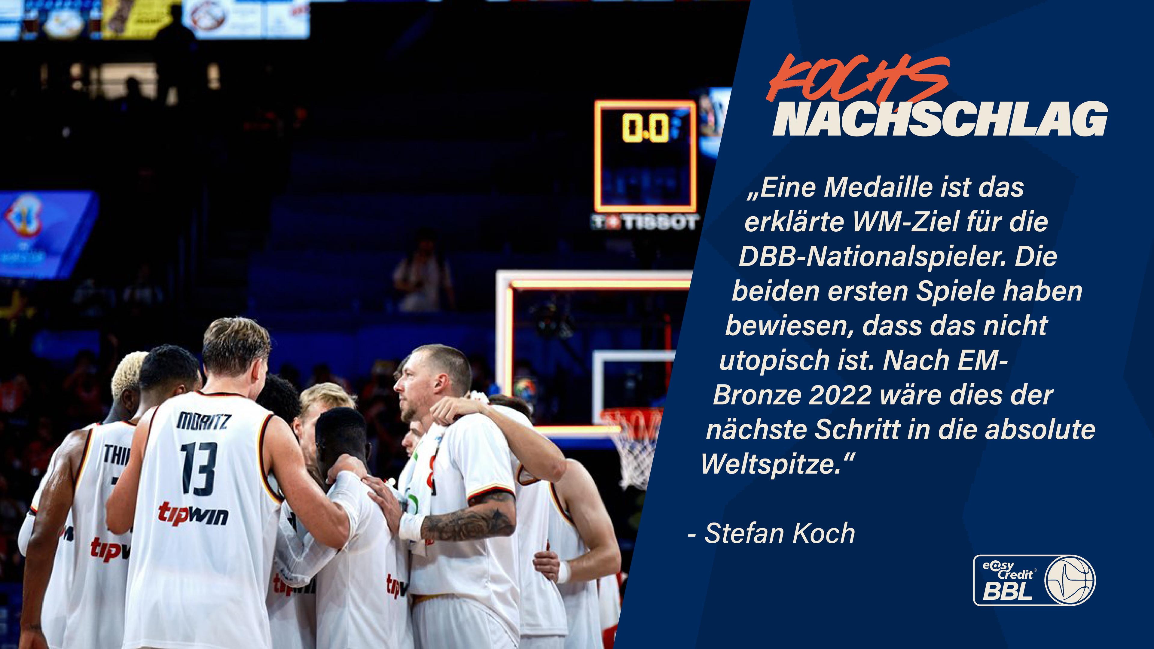 Die deutsche Nationalmannschaft präsentiert sich im Vergleich zur EM in einigen Bereichen des Spiels noch mal eingespielter und besser. Die Rotation ist erst kürzer, dann gezwungenermaßen tiefer. Verbessert werden kann vor allem noch die Entscheidungsfindung in der Crunchtime. Eine erste Analyse.