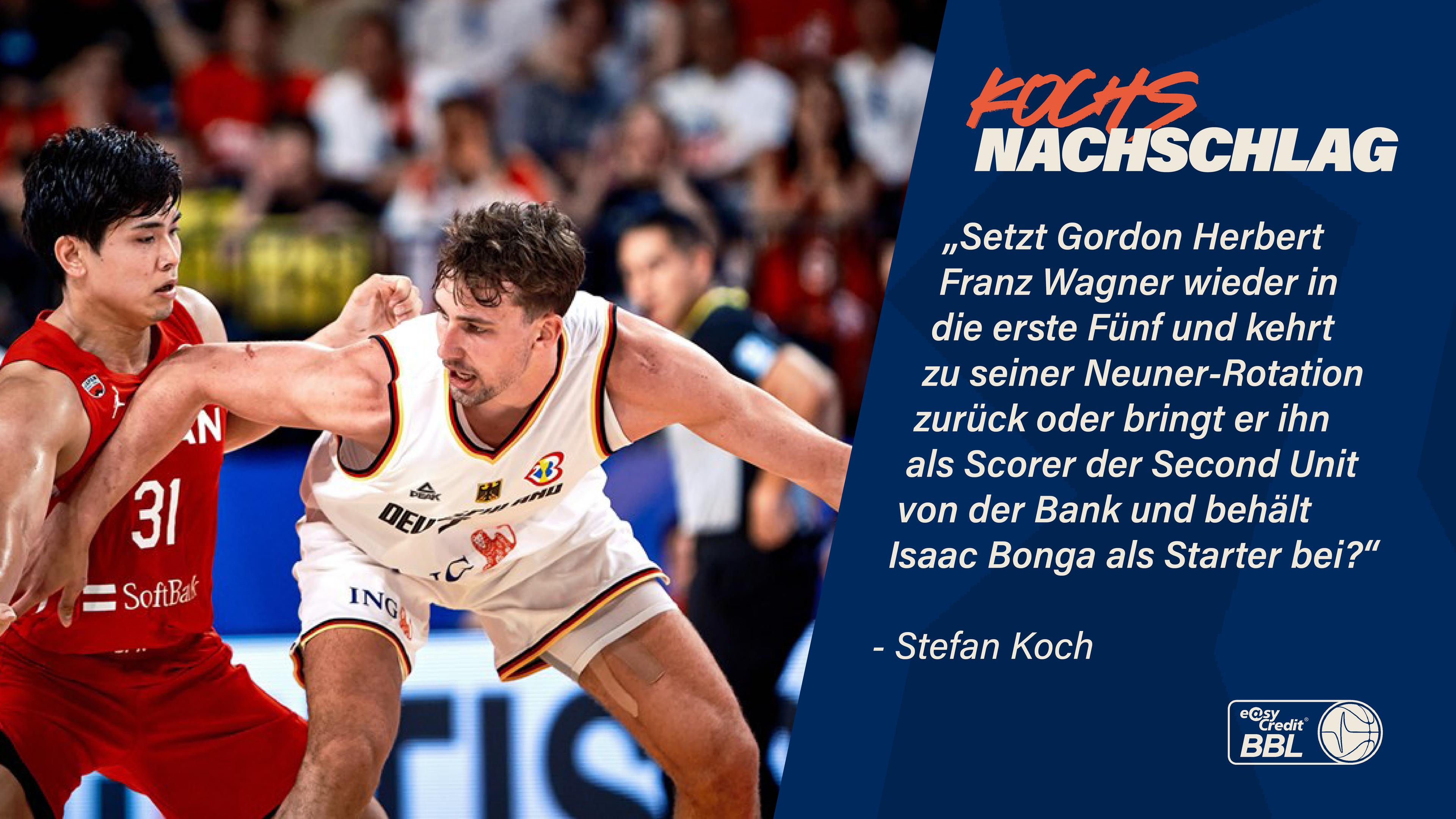 Die deutsche Mannschaft hat wie schon bei der EuroBasket im vergangenen Sommer mit ihren Leistungen bei den Weltmeisterschaften eine Euphorie-Welle ausgelöst. Während der kontinentalen Titelkämpfe war diese logischerweise noch spürbarer, weil die Spiele im eigenen Land ausgetragen wurden. Auch wenn es jetzt die Zeitverschiebung der arbeitenden Bevölkerung erschwert, den Begegnungen live beizuwohnen, verspüre ich erneut ein großes Interesse am Abschneiden der DBB-Auswahl. Die Fans (und alle, die es gerade werden) sprechen über den ganz großen Wurf. Deshalb möchte ich den (idealen) Weg im Turniermodus aufzeichnen und über die Hindernisse schreiben, die sich dem deutschen Medaillentraum in den Weg stellen können.