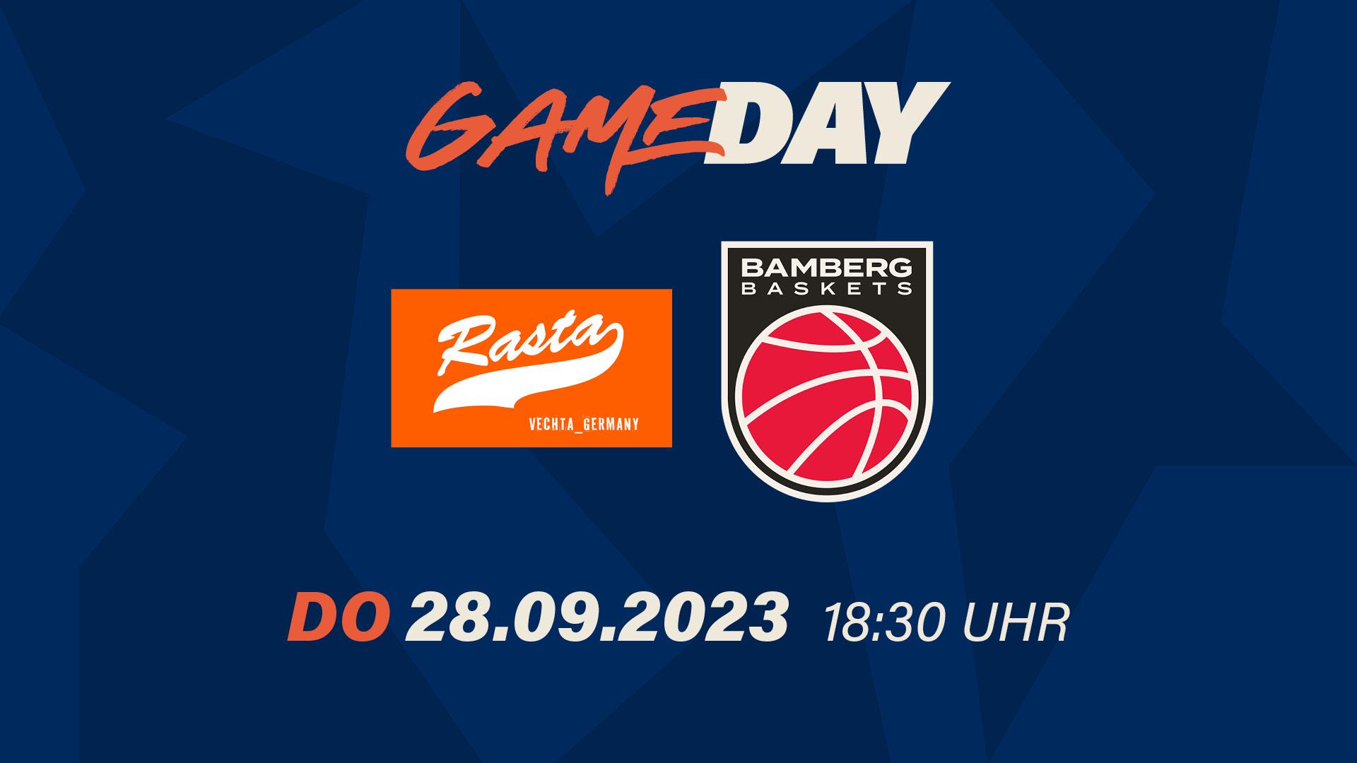 „Alles neu!“ In Bamberg hielt man sich im Sommer strikt an Peter Fox und bastelte nicht nur an einem neuen Namen, sondern parallel auch an einem neuen Kader. Am Ende sind im Team von Oren Amiel lediglich Patrick Heckmann und Kevin Wohlrath aus der vergangenen Spielzeit übrig geblieben. Das Motto „Neu“ passt auch ganz gut nach Vechta, schließlich sind die Niedersachsen als Aufsteiger nach zwei Jahren Abstinenz zurück in der deutschen Beletage. Anlaufschwierigkeiten hatten beide Teams aber nicht, sowohl Vechta als auch Bamberg meisterten die erste Pokal-Runde: RASTA durch einen 84:76-Crunchtime-Erfolg gegen die ROSTOCK SEAWOLVES, Bamberg durch einen 78:67-Auswärtssieg bei den Artland Dragons.