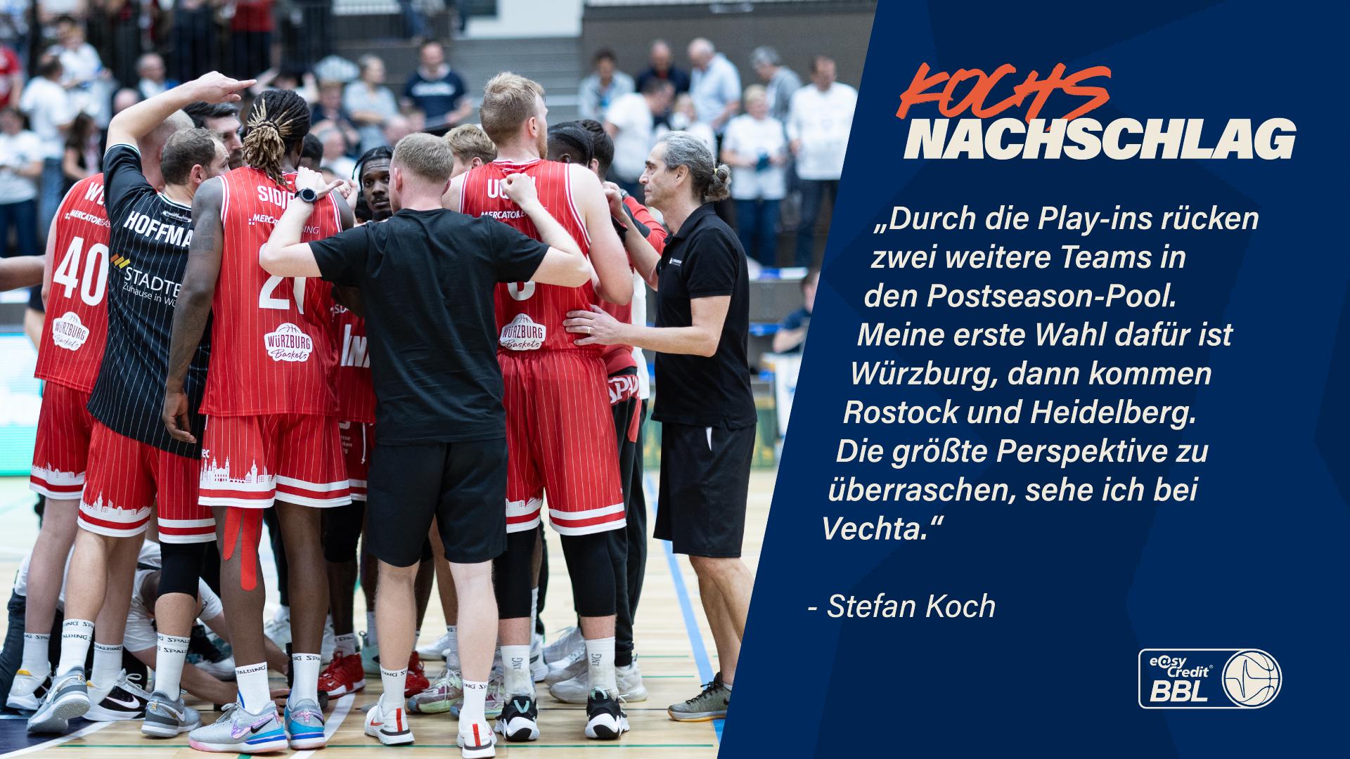 Nach den Playoff-Teams der Vorsaison kommen wir jetzt zu jenen zehn BBL-Klubs, die schon ein Pflichtspiel absolviert haben. Dabei mussten Rostock (in Vechta), Tübingen (gegen Braunschweig) und Crailsheim (in Gießen) schon in der ersten Runde des BBL-Pokals die Segel streichen. Wie ich diese Mannschaften einschätze, verrate ich euch jetzt.