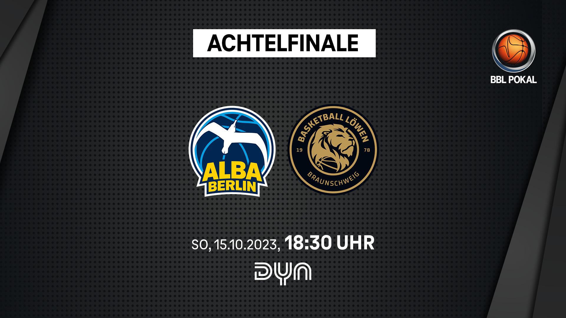 „Es ist ein guter Zeitpunkt in der Saison gegen Berlin zu spielen, so ehrlich muss man sein“, wollte Anton Gavel am Samstag den Ulmer 100:88-Sieg über Berlin nicht überbewertet sehen. Nicht einmal 48 Stunden nach dem EuroLeague-Derby in München und dazu noch ohne drei verletzte/kranke Bigs (Koumadje, Wetzell, Schneider) waren die Berliner tatsächlich eine leichte Beute für den Meister. Könnern auch die Braunschweiger die Berliner Startprobleme am Sonntag in der altehrwürdigen Berliner Max-Schmeling-Halle für eine Pokalüberraschung nutzen? ALBA-Trainer Israel Gonzalez kann immerhin schon wieder auf Tim Schneider zählen, der sich am Donnerstag in der EuroLeague mit 17 Punkten gegen Baskonia stark zurückmeldete. Die Braunschweiger beklagen unterdessen auf der anderen Seite eine Schulterverletzung ihres US-Aufbauspielers Ahmaad Rorie. Ohne die ordnende Hand ihres „Floor Generals“ kassierten die Löwen am vorigen Spieltag der easyCredit BBL prompt gegen Chemnitz ihre erste Saisonniederlage.