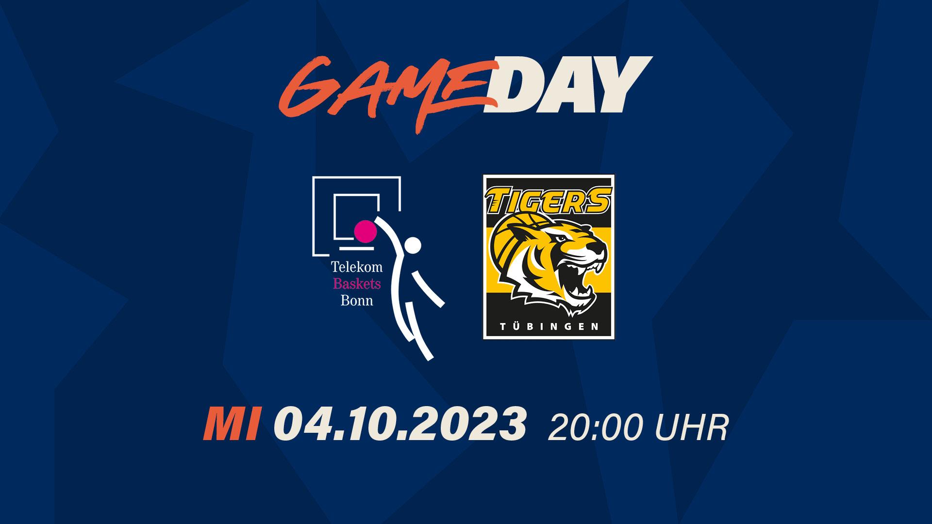 Alles neu bei den Telekom Baskets Bonn. Der komplett überholte Kader muss sich im laufenden Betrieb einspielen. Was in den Rheinländern steckt, deuteten sie bereits beim Intercontinental Cup an, nach dem es zügig gen Heimat und vergangenes Wochenende gegen Vechta ging (79:84). Aufsteiger Tigers Tübingen wartet in der jungen Spielzeit 2023/2024 ebenfalls noch auf das erste Erfolgserlebnis - im Pokal gab es ein 64:78 gegen Braunschweig, beim Liga-Auftakt gegen Ulm ein 84:99.