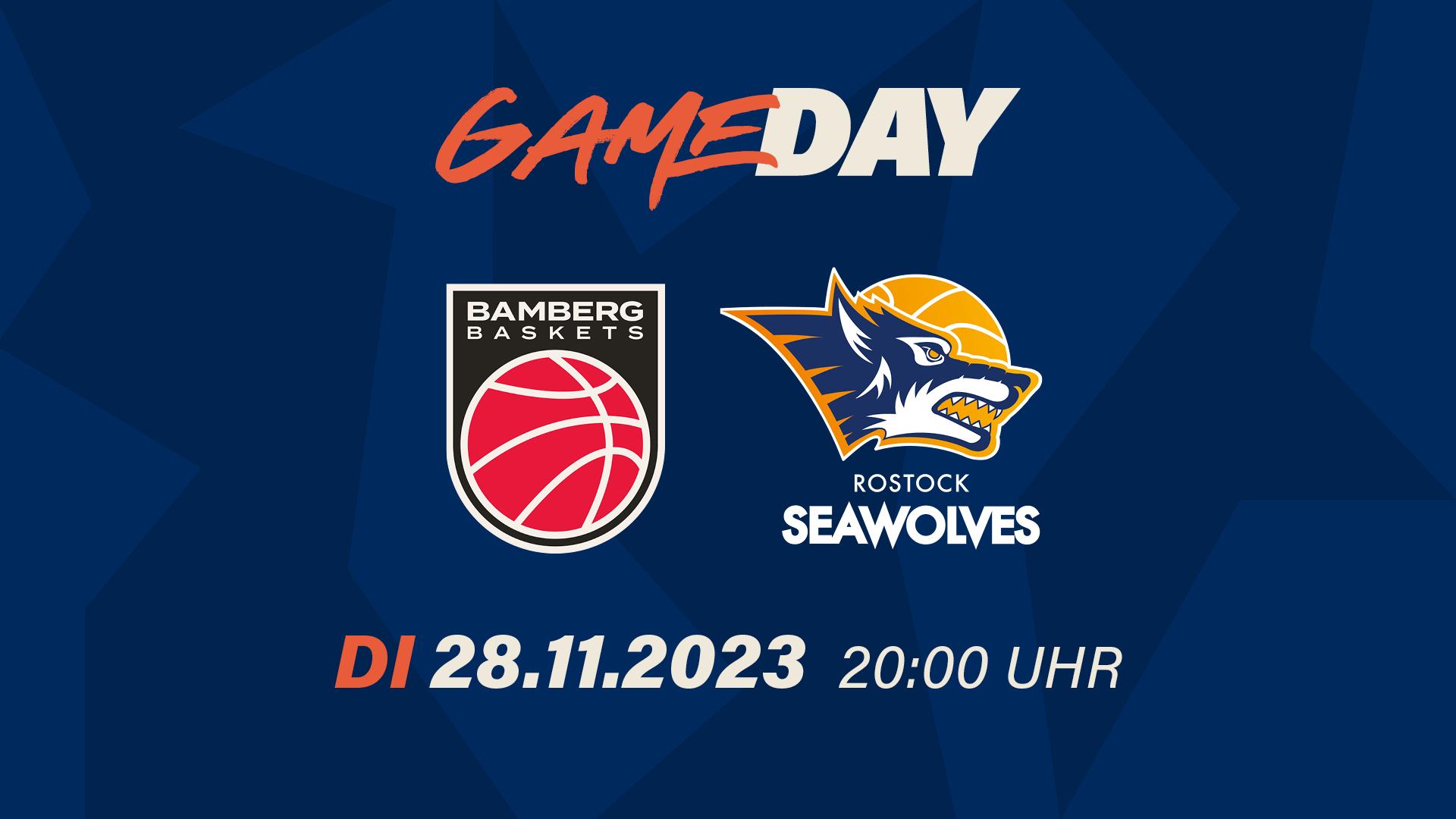 Es werden Erinnerungen an glorreiche Bamberger Euroleague-Zeiten wach, denn nur drei Tage nach dem Heimsieg gegen Braunschweig müssen die Oberfranken schon wieder ran, dieses Mal gegen Rostock. Oder sind es Entzugserscheinungen der SEAWOLVES nach dem Ausscheiden aus dem FIBA Europe Cup? Denn auch die Seewölfe müssen nur drei Tage nach ihrem letzten Spiel wieder ran, dass sie mit 96:92 gegen Göttingen gewannen.