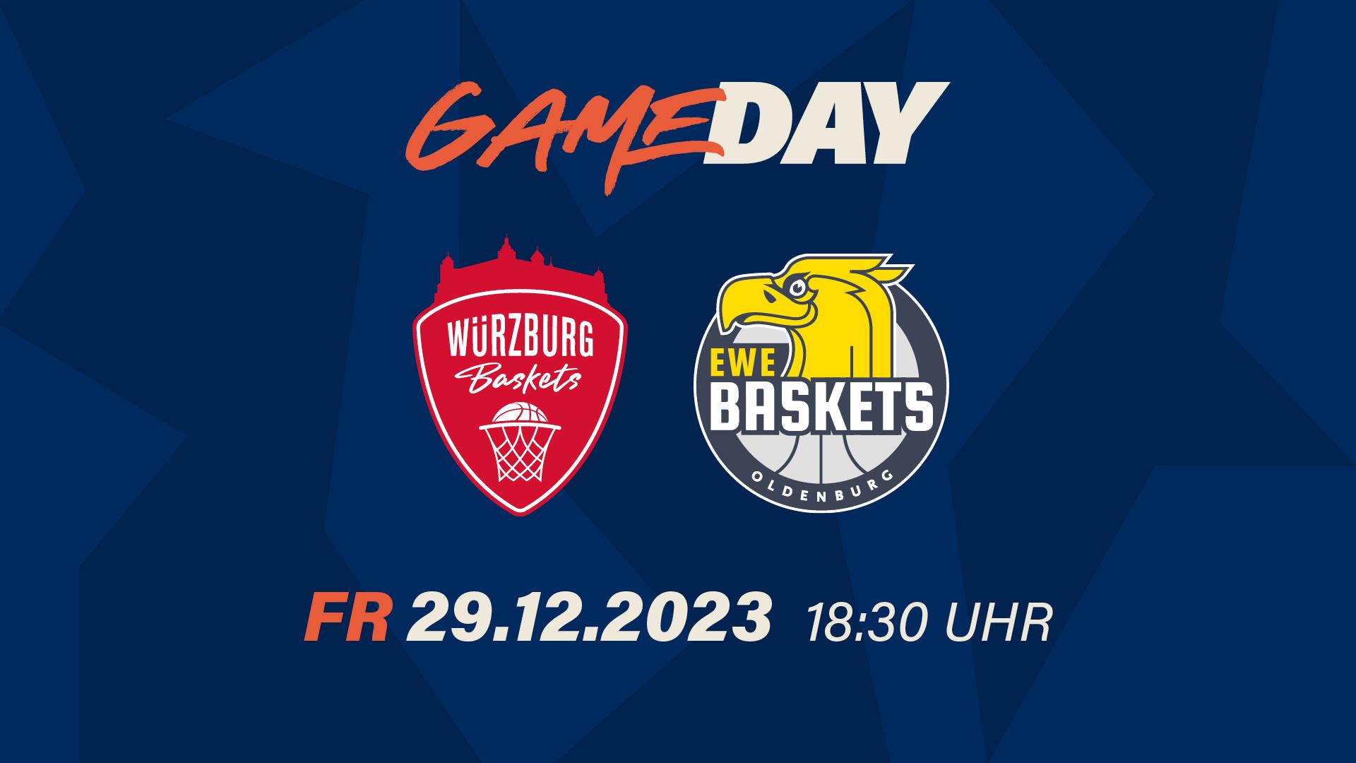 Die Würzburg Baskets weisen mit fünf Siegen in Folge nach Chemnitz (+12) die derzeit zweitlängste Siegesserie der easyCredit BBL vor. Beim jüngsten 83:78-Erfolg im fränkischen Derby gegen Bamberg bewiesen die Mannen von Trainer Sasa Filipovski vor allem im letzten Viertel enorme Nervenstärke, welche sie zu einem ernsthaften Anwärter auf einen Playoff-Platz macht. Den EWE Baskets Oldenburg hingegen flogen bei der 80:104-Pleite in Ludwigsburg satte 22 gegnerische Dreier um die Ohren, wodurch sie zunächst aus dem virtuellen Play-Ins rutschten.