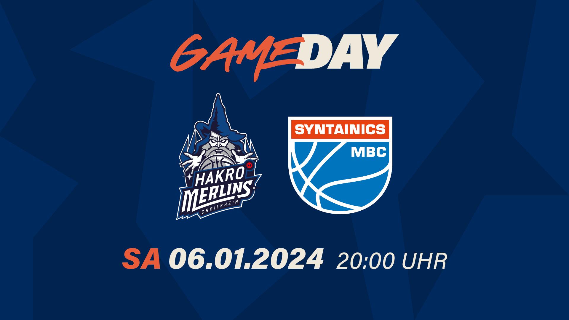 Sowohl die HAKRO Merlins Crailsheim als auch der SYNTAINICS MBC wollen im Kellerduell zwischen dem Tabellenschlusslicht und dem 14. ihre Niederlagenserie stoppen. Die Crailsheimer haben ihre vergangenen vier, die Weißenfelser ihre vergangenen drei Partien verloren. Und dennoch verläuft die Tendenz unterschiedlich.