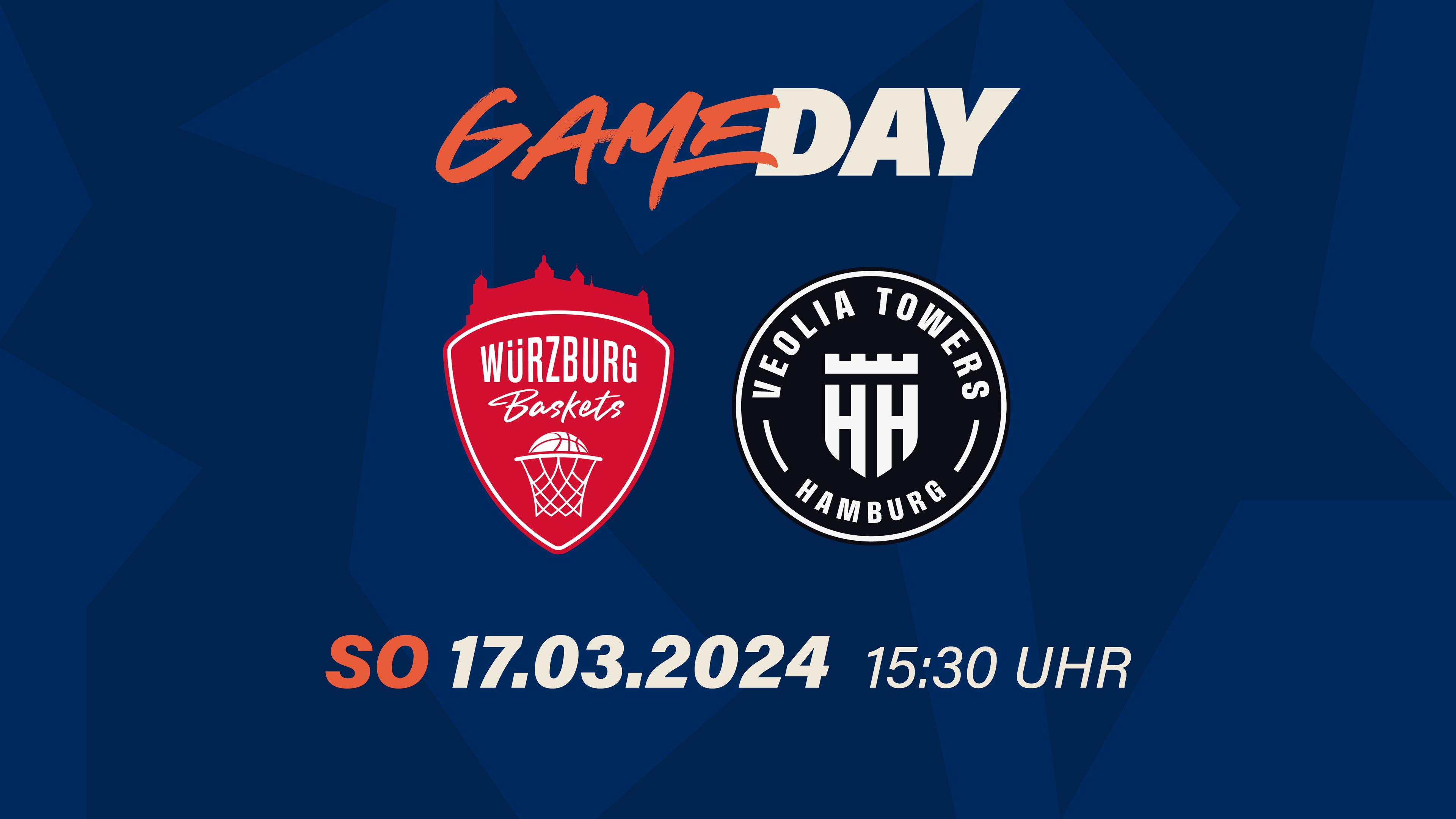 Fünf Siege in Folge für die Würzburg Baskets (Bilanz: 17-6), dazu derzeit Platz vier in der easyCredit BBL-Tabelle und zwei Spiele Vorsprung auf Verfolger aus Vechta und Ulm (jeweils 15-8). Mit etwas Abstand dahinter befinden sich die Veolia Towers Hamburg auf Rang neun (12-9) in den virtuellen Play-Ins, haben aufgrund einiger Nachholspiele allerdings auch noch die Chance, die mit einem starken Finish der regulären Saison direkt für die Meisterschaftsrunde zu qualifizieren.