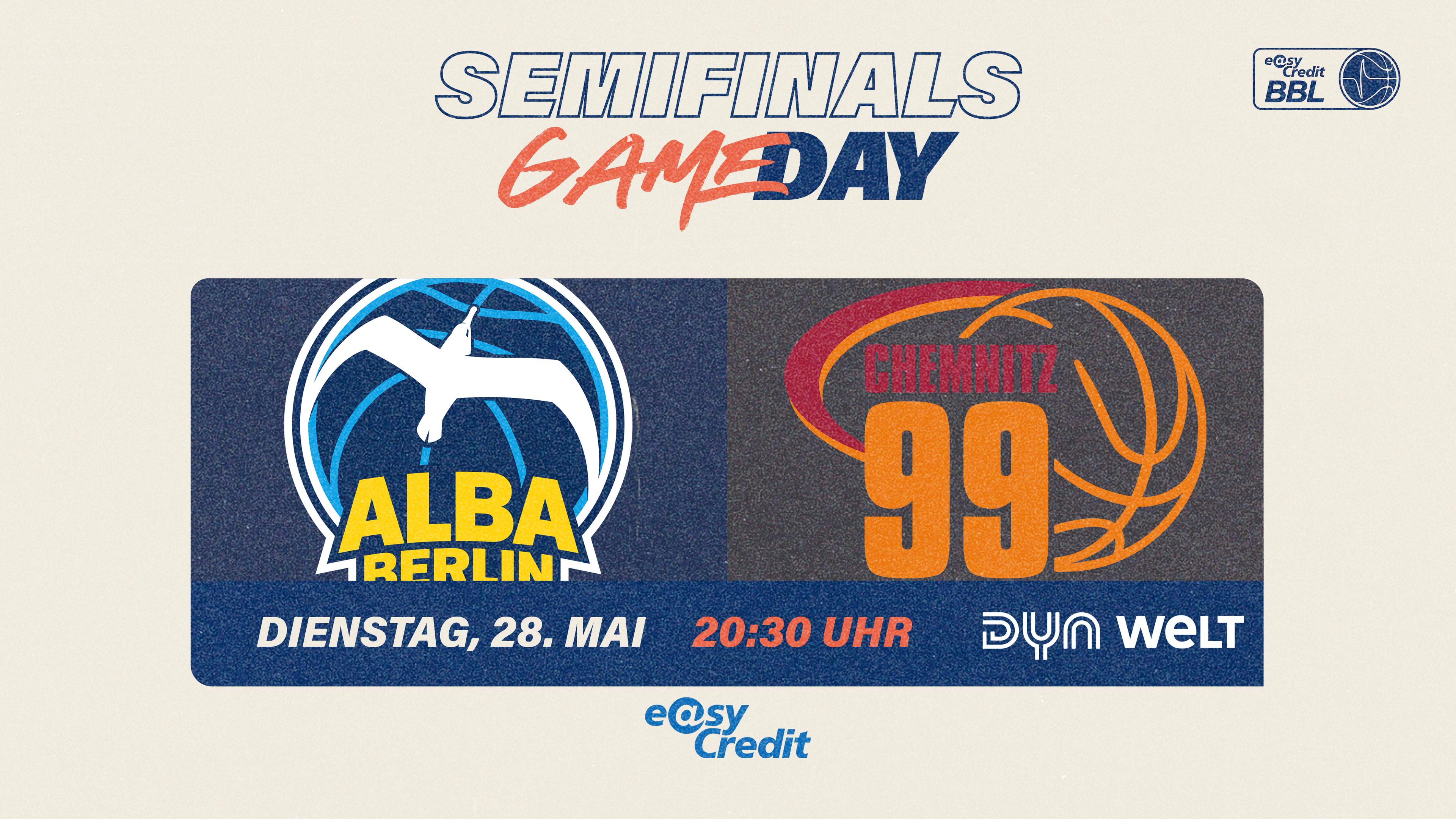 Der elffache deutsche Meister ALBA BERLIN steht nach dem 3:0 gegen Bonn zum 26. Mal seit 1991 im Playoff-Halbfinale. Was für die Hauptstädter fast schon „Business as usual“ ist, ist für die NINERS Chemnitz historisches Neuland. Die erst 2020 aufgestiegenen Sachsen blieben 2022 im Viertelfinale gegen München und 2023 im Viertelfinale gegen Bonn noch gänzlich ohne Sieg, haben sich aber nun mit ihrem 3:1 gegen Vechta zum ersten Mal für das Halbfinale qualifiziert. Berlin hat diese Saison bereits 74 Pflichtspiele absolviert, Chemnitz dagegen „nur“ 58.