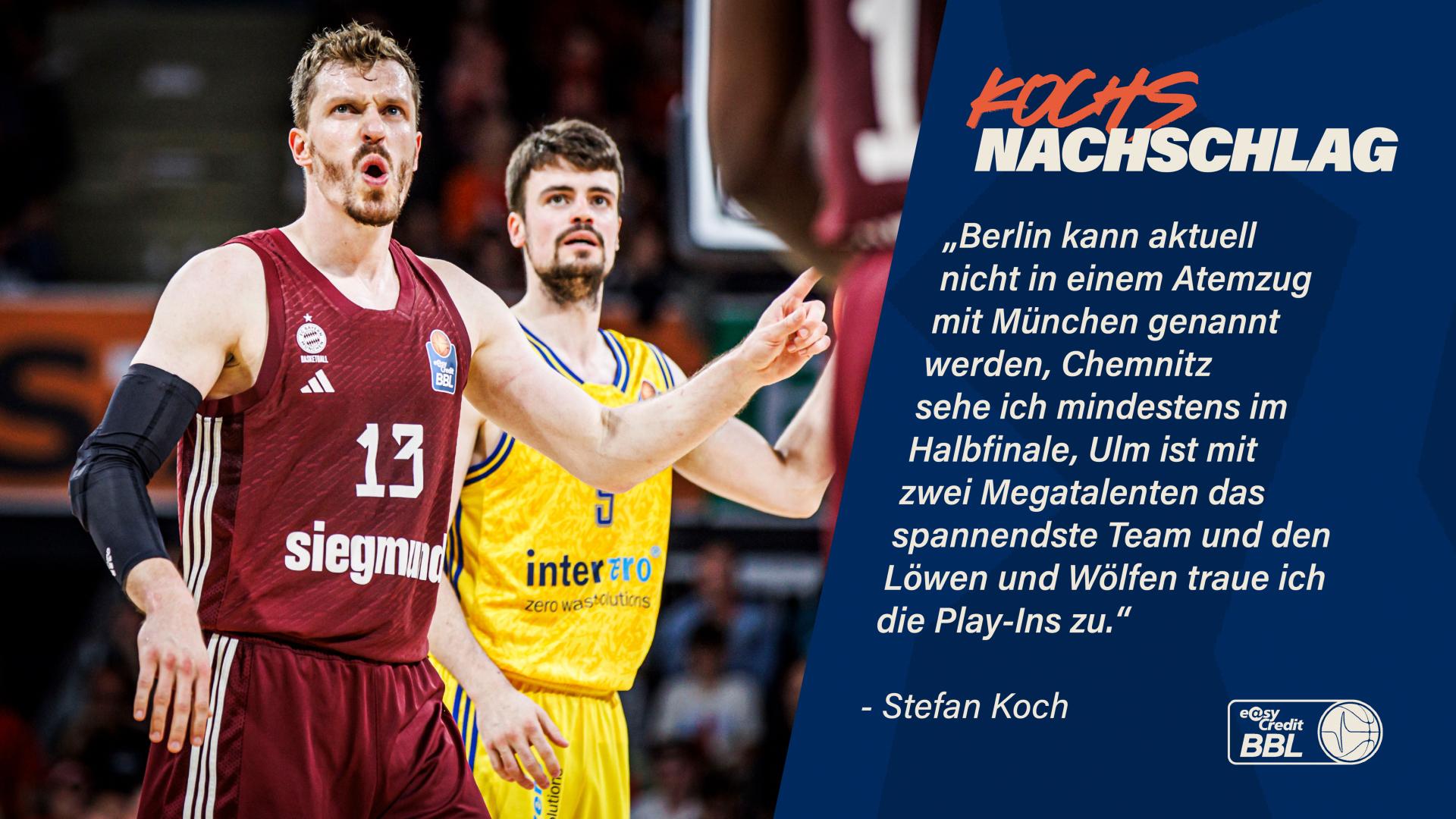 Neun Teams der easyCredit-BBL haben im Pokal bereits eine Visitenkarte abgegeben, die acht Playoff-Teilnehmer der Vorsaison haben aber bislang noch kein Pflichtspiel absolviert. Dafür haben sie in diversen Vorbereitungspartien daran gearbeitet, eine Identität und einen Rhythmus aufzubauen. Aber ich weiß, dass bei diesen Begegnungen nicht die Ergebnisse im Vordergrund stehen, so dass man vorsichtig sein sollte, die Resultate als Grundlage für eine Prognose zu nutzen. Entsprechend beziehe ich mich bei den jetzt folgenden Einschätzungen auch in erster Linie auf die Qualität der Kader. 