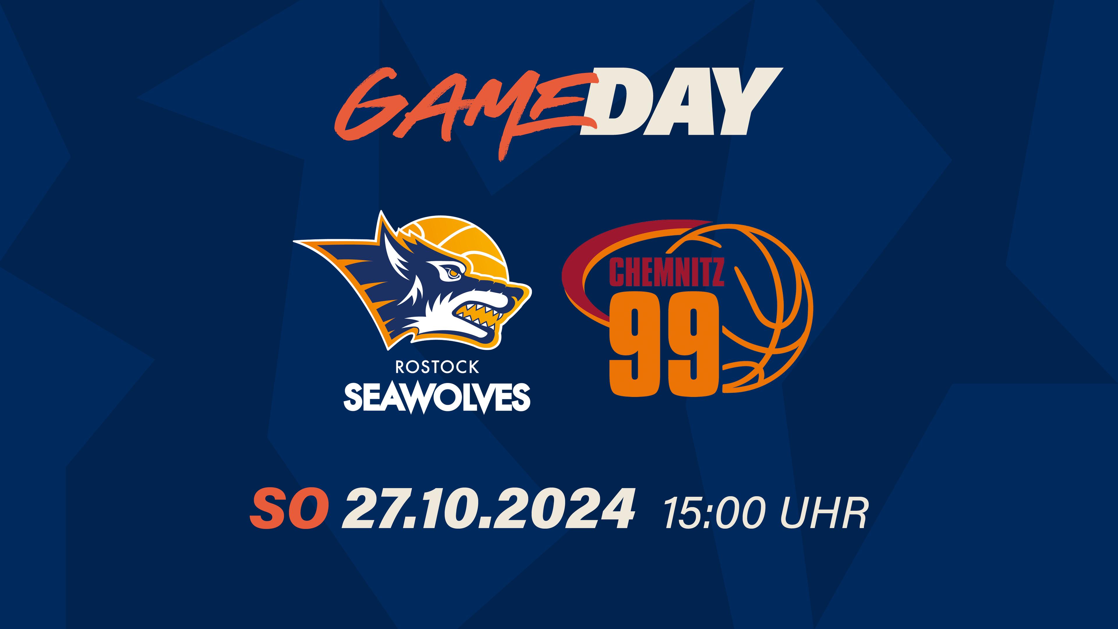 Vor ihrem Aufeinandertreffen in der Stadthalle Rostock am Sonntag verschafften sich die beiden Kontrahenten jeweils Rückenwind. Die SEAWOLVES feierten ein deutliches 89:75 bei den Bamberg Baskets, die NINERS wiederum eroberten mit zahlreichen Fans im Rücken die Uber Arena und siegten bei ALBA BERLIN mit 81:78. Für Chemnitz war es der zweite Liga-Sieg in Folge. Die Mannschaft von Rodrigo Pastore genießt in dieser Woche den Luxus ausreichender Vorbereitungszeit: In der FIBA Champions League stand keine Partie auf dem Fahrplan. Dort ist Chemnitz Zweiter in der Gruppe G.