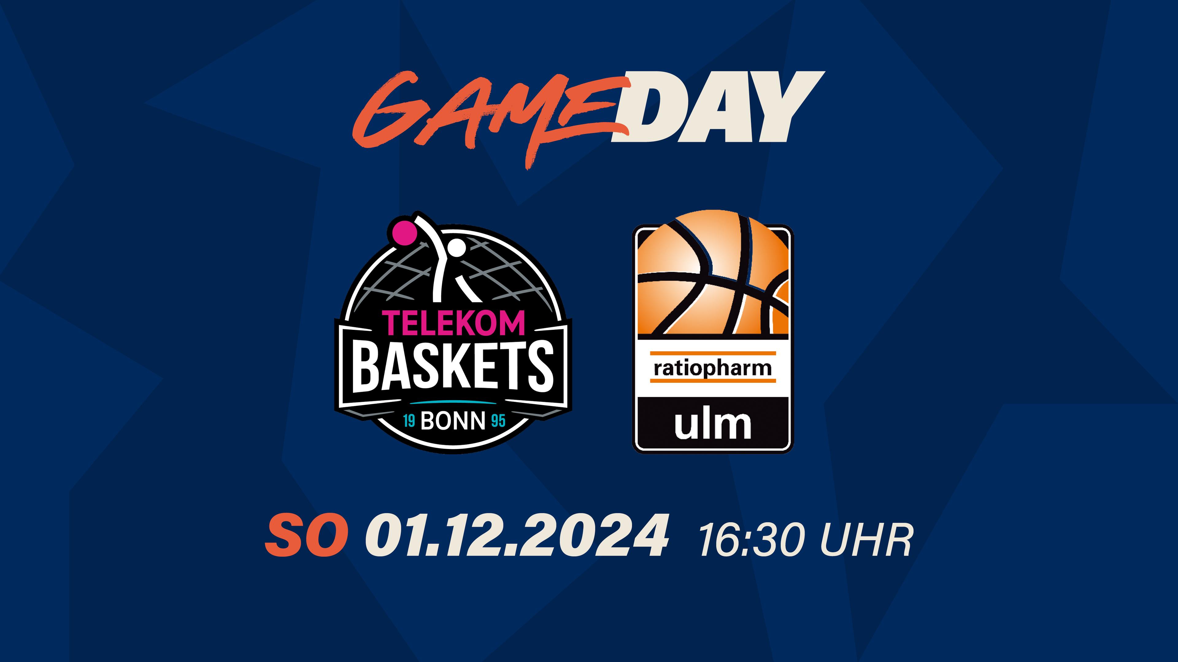 Vor der Länderspielpause fielen die Telekom Baskets Bonn ob der Niederlage in München (73:93) auf den siebten Tabellenplatz zurück und steht derzeit bei einer Bilanz von vier Siegen und drei Pleiten. Das Team von ratiopharm ulm indes grüßt von Tabellenrang zwei (Bilanz: 6-2) und konnte zudem am Donnerstag im Eurocup einen sehr erwachsenen 82:80-Erfolg über Happel Tel Aviv einfahren - mit entsprechend viel Selbstvertrauen reisen die Schwaben gen Hardtberg.