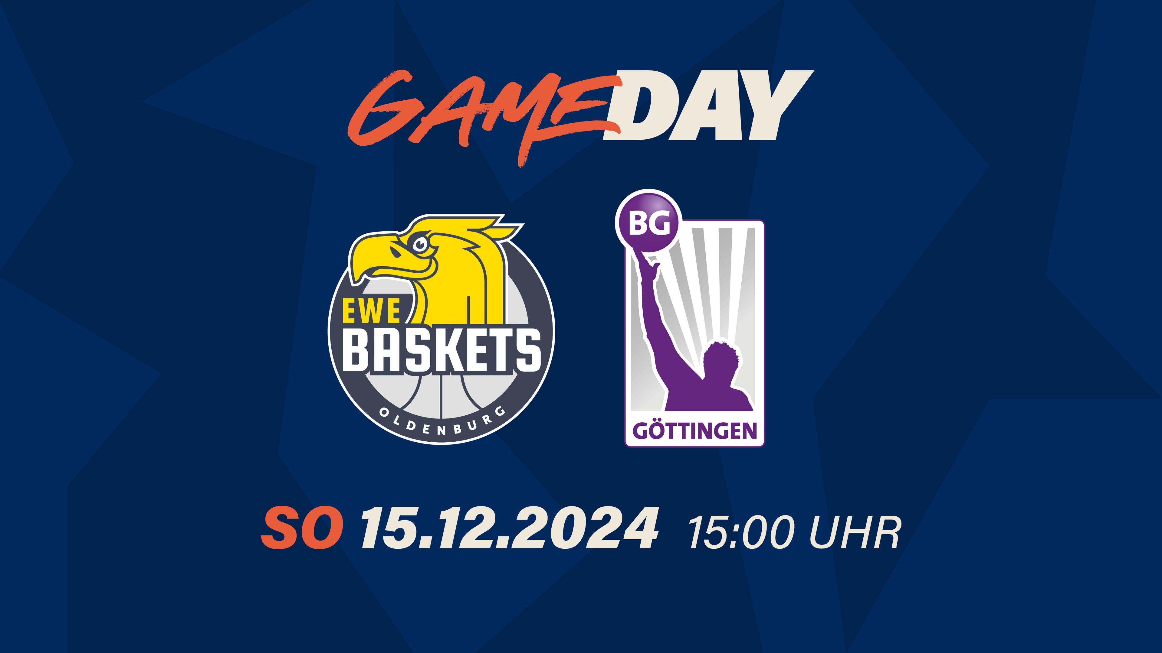 Die EWE Baskets Oldenburg kommen auch nach dem Trainerwechsel nicht richtig in Schwung. Das 91:96 am vergangenen Wochenende gegen die Telekom Baskets Bonn war die zweite Niederlage im dritten Spiel unter dem zurückgekehrten Headcoach Mladen Drijencic. Damit riss auch die Heimserie: Nach vier Erfolgen kassierten die Oldenburger die erste Niederlage vor heimischem Publikum. Klar, dass sie nun mit einem Sieg antworten wollen. Die Gäste von der BG Göttingen befinden sich in noch weitaus schwierigerer Situation: Mit nur einem Sieg aus acht Spielen sind sie das Schlusslicht der easyCredit BBL.