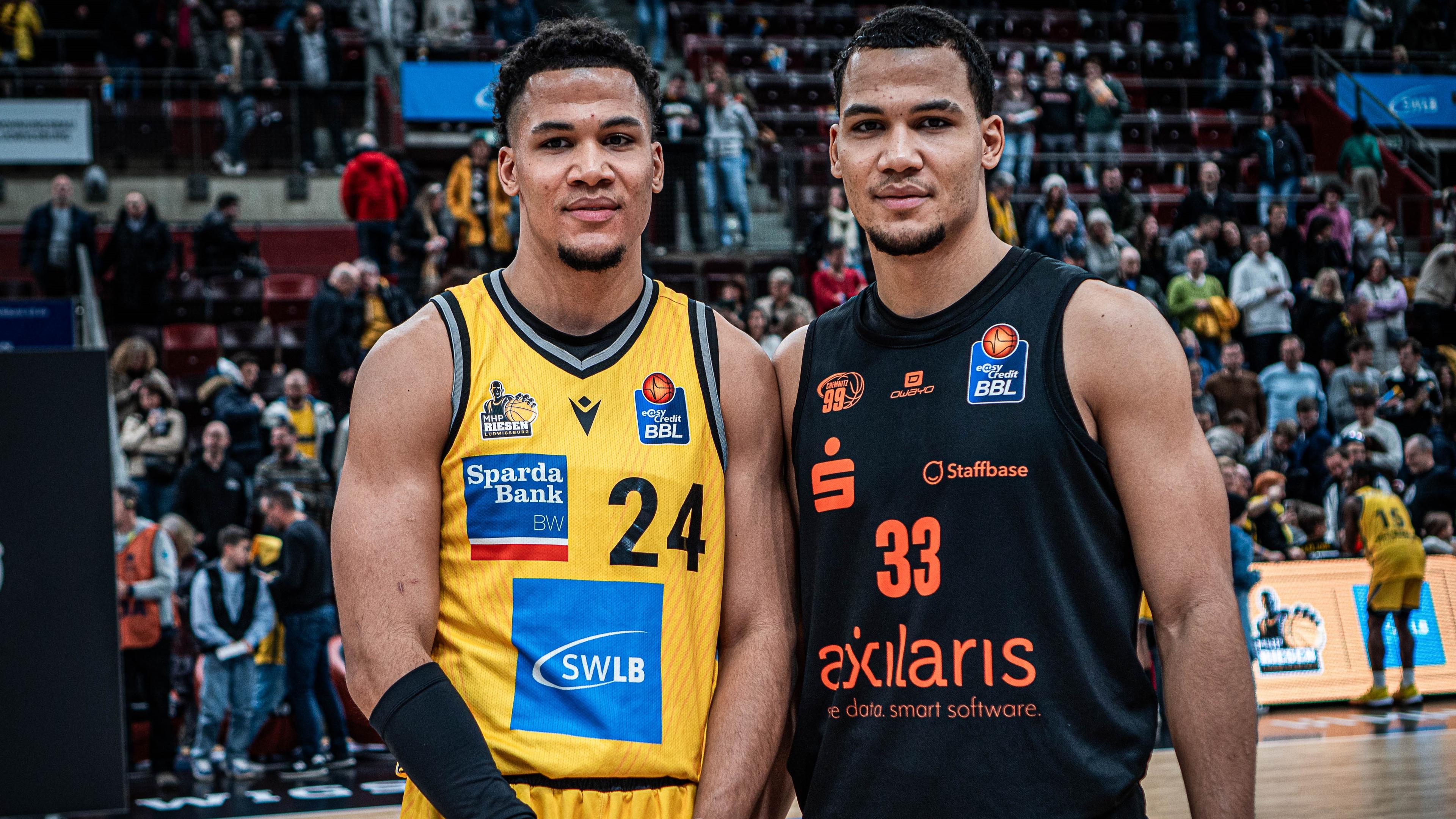 Don’t look now but MLP Academics Heidelberg lead the easyCredit BBL standings after rallying to take down previous leaders ratiopharm ulm. This week also saw history being made as Brandon Tischler faced off against Nicholas Tischler in the MHP RIESEN Ludwigsburg versus NINERS Chemnitz game - the first time twins played against each other in the Bundesliga. The week also saw RASTA Vechta’s young center talent Johann Grünloh register a league season high 6 blocks. 