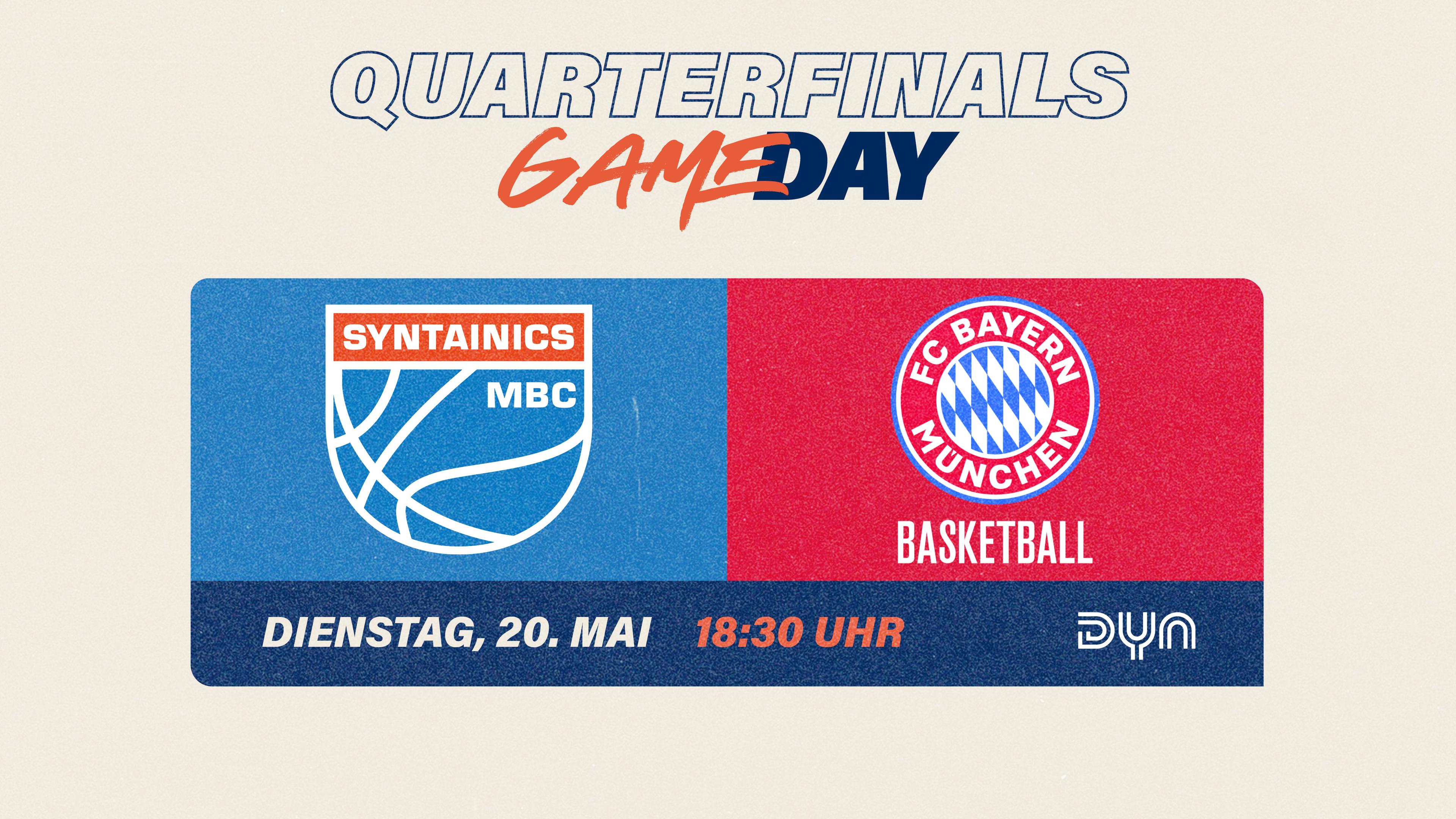 Der MBC muss an sein Leistungsmaximum kommen, um dem großen Favoriten ein Bein stellen zu können. Dies ist den Wölfen im ersten Spiel der Viertelfinalserie am vergangenen Samstag nicht gelungen, was vielleicht auch an der hohen Belastung der beiden Play-In-Spiele während der letzten Wochen gelegen haben könnte. Dennoch ist man im Lager des SYNTAINICS MBC zuversichtlich, die Serie in heimischer Halle auszugleichen, denn dort ist man eine Macht.