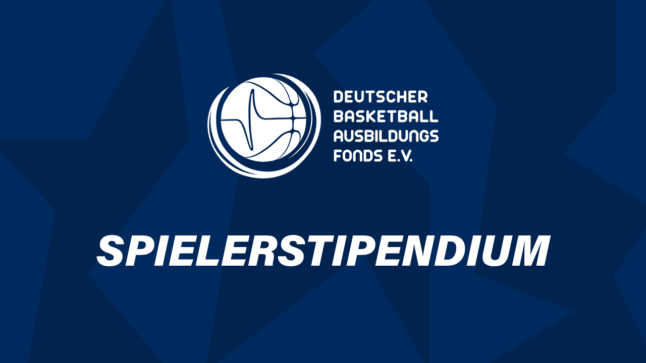Zur Saison 2023/24 wird der Deutsche Basketball Ausbildungsfonds e.V. erstmalig ein Spielerstipendium vergeben. Die Ausschreibung richtet sich an talentierte einheimische oder denen gleichgestellte Nachwuchsbasketballer auf dem Weg in den Profibereich.