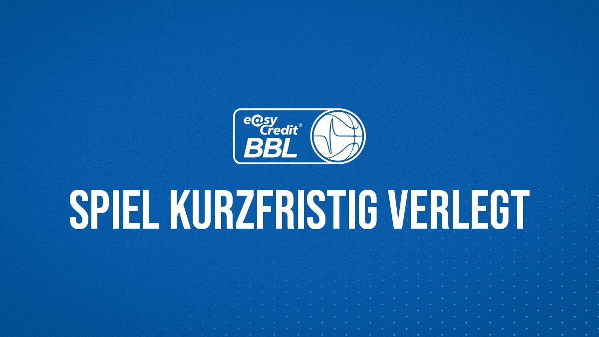 Das für den morgigen Samstag (27. Februar 2021) geplante Spiel zwischen der BG Göttingen und den NINERS Chemnitz wird durch die BBL GmbH kurzfristig verlegt.