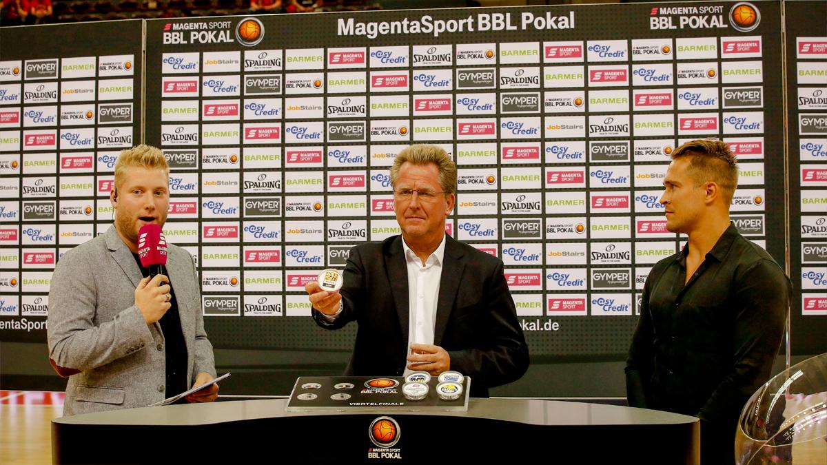 MagentaSport BBL Pokal-Viertelfinale: Berlin mit Heimrecht gegen den MBC. Göttingen zu Gast bei Ulm. Oldenburg reist zum Sieger des Achtelfinalduells München gegen Bonn.